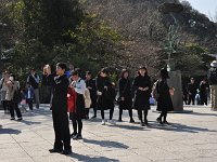 修学旅行生？　どちらから？