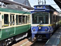 観光電車が入線