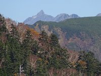 槍ヶ岳の全貌