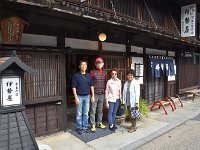 出発です。お世話になりました！