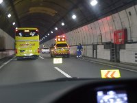 事故現場！
