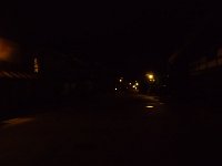 ７時過ぎの町並み