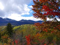 乗鞍岳山頂部を望む