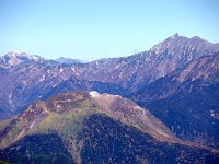 焼岳と針ノ木岳