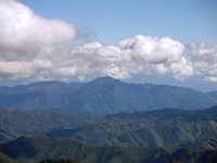 昨日、超えてきた山々