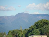 美ヶ原山頂部を望む