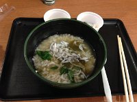 とろろ・しらす雑炊・・・口にピッタリ。