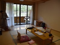 広い部屋でした