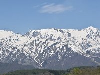八方尾根遠望