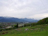 後立山連山を遠望