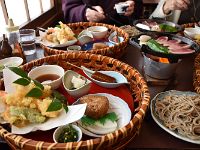 豪華なランチ（帰り道）