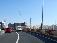 箱崎より隅田川沿いに