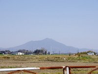 彼方に目指す筑波山