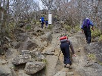 結構、キツイ登り！