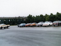 モールの駐車場・・・大きい！