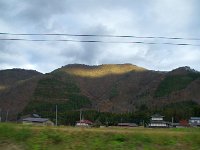 気まぐれな日差し