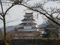 天守閣遠望