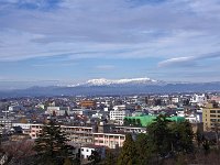 迫力の飯豊連峰