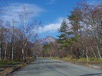 清里高原を走る