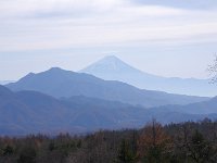 見事な富士遠望