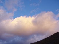 日暮れの檜枝岐