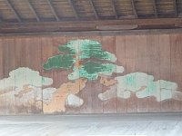 能舞台・・・すっかり色落ち