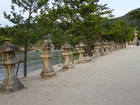 石燈籠が一杯