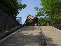 豊国神社を目指して