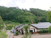 道の駅で一休み・・・乗りませんでしたよケーブル