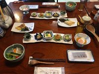 洒落た盛り付け