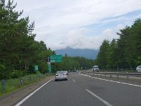 御坂峠は雲の中