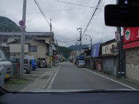 面影のある町並み