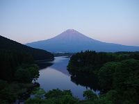 黄昏の富士