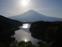払暁の富士