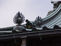 不思議な屋根飾り