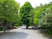 今迄にない広い境内