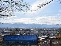 甲府の町並み、