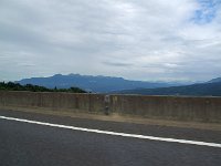 後ろの山は榛名山連峰