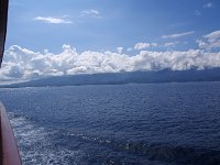 大佐渡連山は雲の中