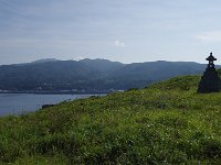 相川の町並み