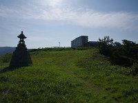 灯台跡とホテル