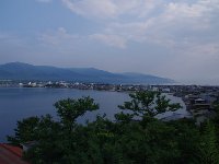 両津の町並み