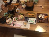 朝御飯・・・満腹です