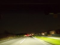 東北道・・・真っ黒な空