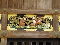 神厩舎のさんざる　幼年期（悪いことを見たり、聞いたり、言ったりしないこと）