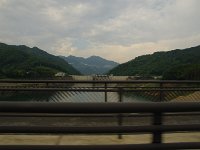 橋の上から