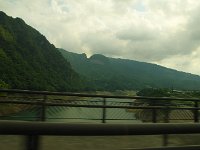 橋の上から