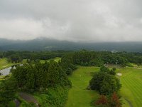 ナント！　雲の中とは。晴天を期待していたのに。