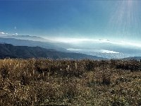 八ヶ岳から中央アルプスまでのパノラマ