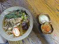 山菜そばです
